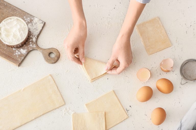 Blätterteig bestreichen Welche Möglichkeiten gibt es?